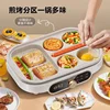 6-hole home multi-function mini non-stick skillet Omelette Burger Maker Warm toaster Pancake Muffin Maker 4