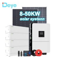 Système d'énergie solaire hybride 8KW 20KW 50KW, kit de panneaux solaires domestiques en stock UE pour économie d'énergie 1
