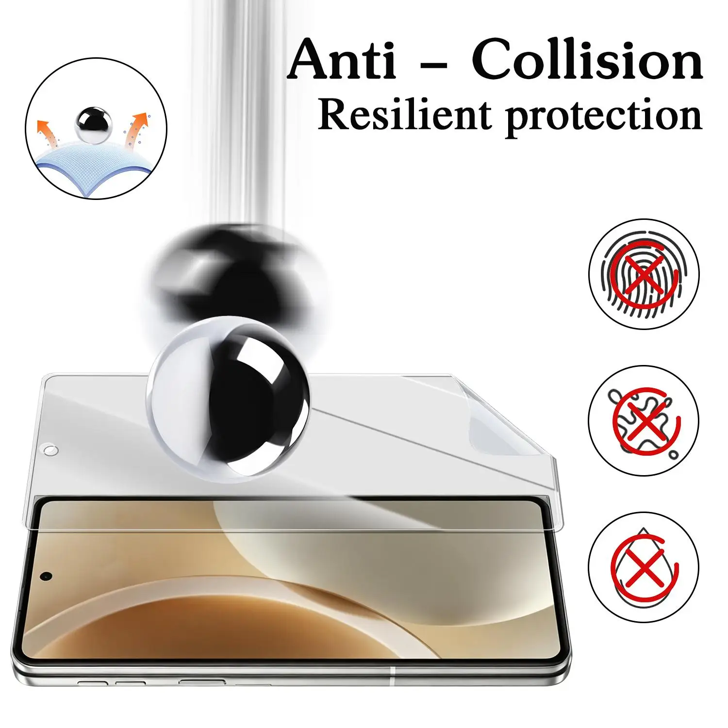 Premium Hydrogel Film Screen Protector - Soft, Durable, and Protective