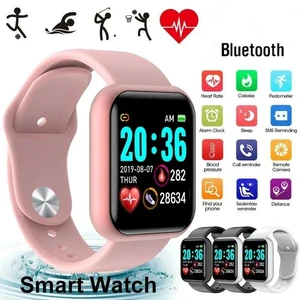 Smart Watch Men Wristwatch Bluetooth Connected