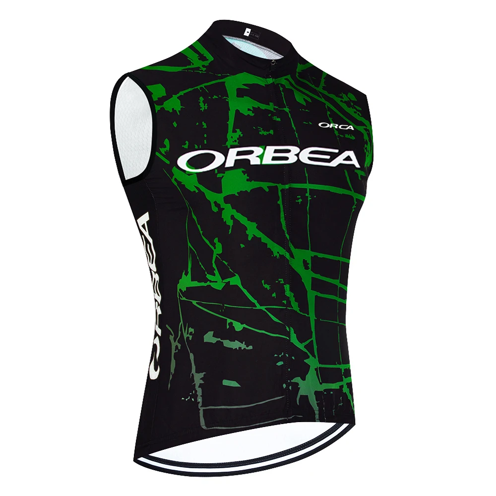 2025 ORBEA ORCA Bike Vest Quick Dry Cycling Team Jersey Windbreaker Men Summer Ropa Ciclismo Sleeveless Bicycle Jersey Tshirt 5