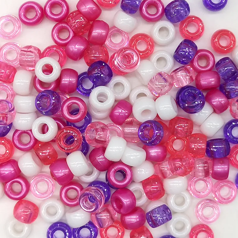 1539Pcs Hair Beads for Braids for Girls, Candy Color Acrylic Crown