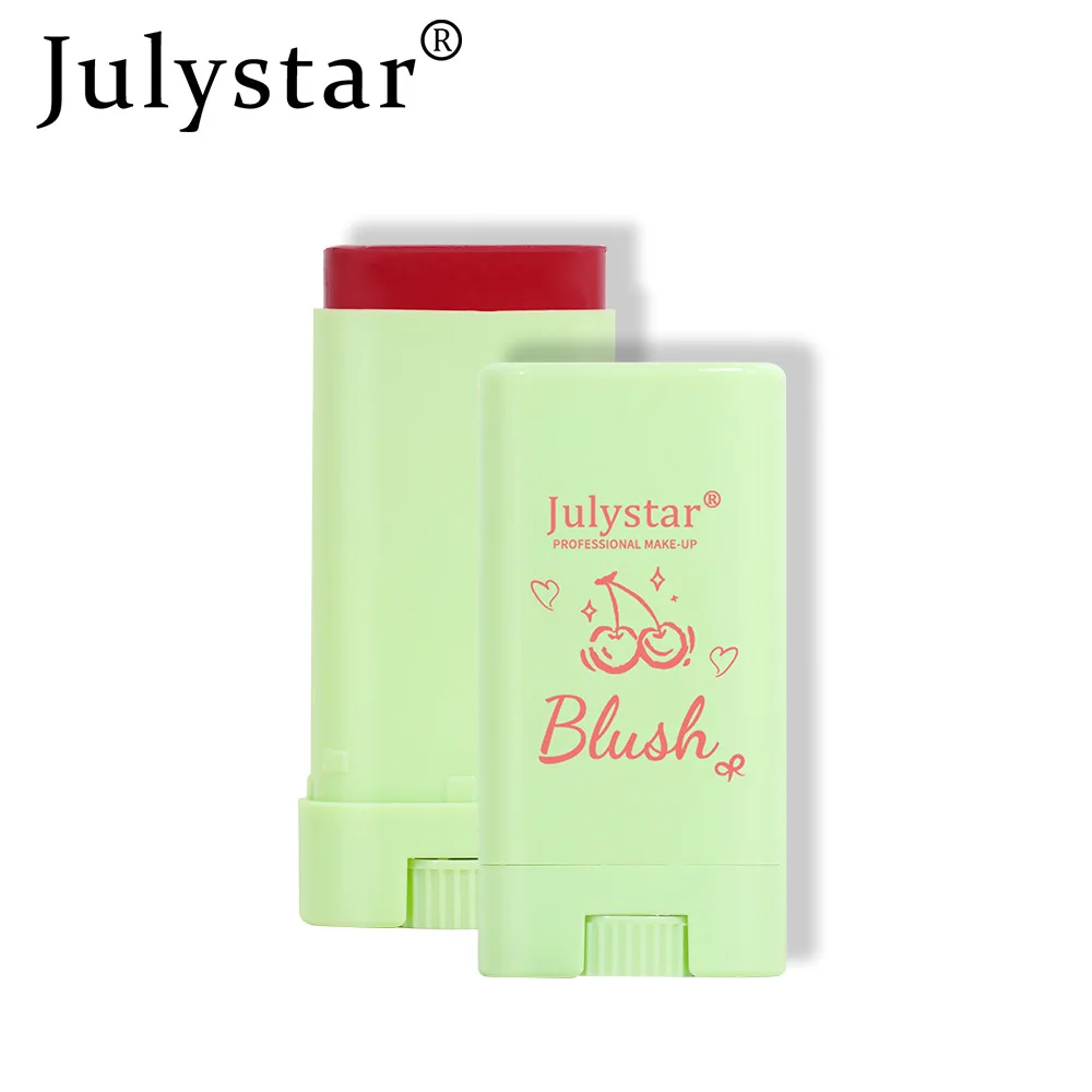 3 color Face Natural Blush Cream Matte Highlights Full color smooth and delicate easy to faint blush Blush rotating stick 6