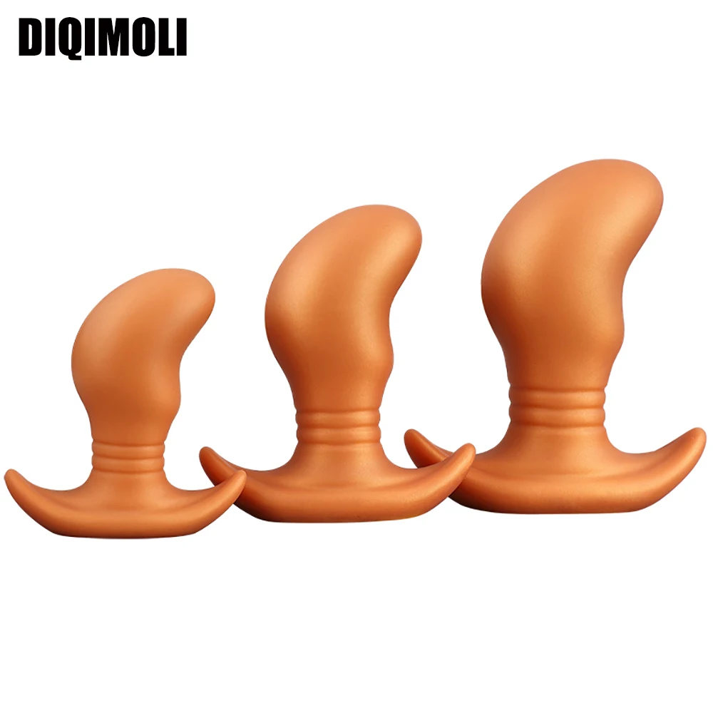 Silicone énorme liquide Anal Plug Godes Big Butt Plug Stimuler et Anus Soft Anal Dilat Sex Toys An_voghion.com