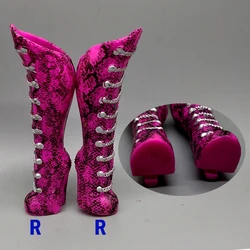 Chic Winter Doll Shoe Collection - Stylish Boots and High Heels Gift Set - 24 - 25CM (ArmyGreen)