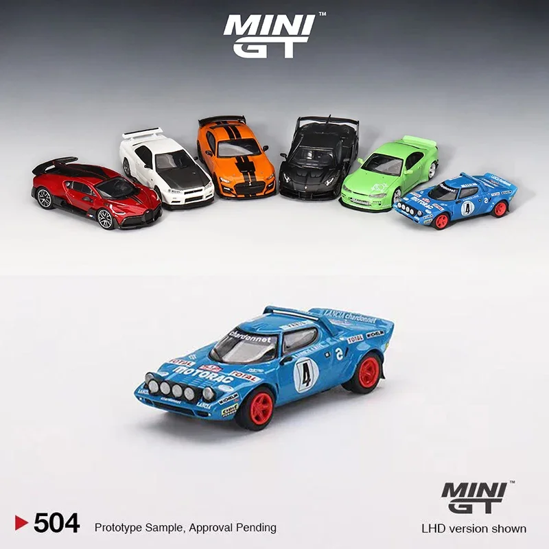 

Мини GT 1:64 модель автомобиля HF 1979 ралли Winner #4 спортивный автомобиль из сплава #504 LHD синий