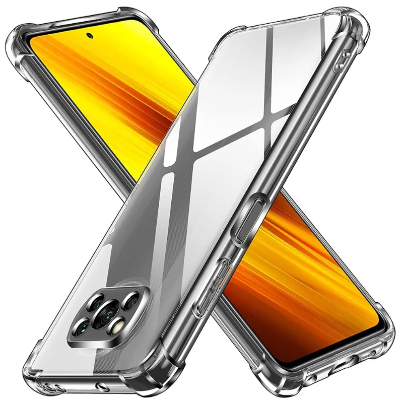 Custodia Morbida Trasparente Per Poco X3 Pro Custodie Per Telefoni Pocophone X3 Pro Xiaomi Poco X3 Nfc Cover In Silicone Antiurto Custodia Poco X 3 Pr