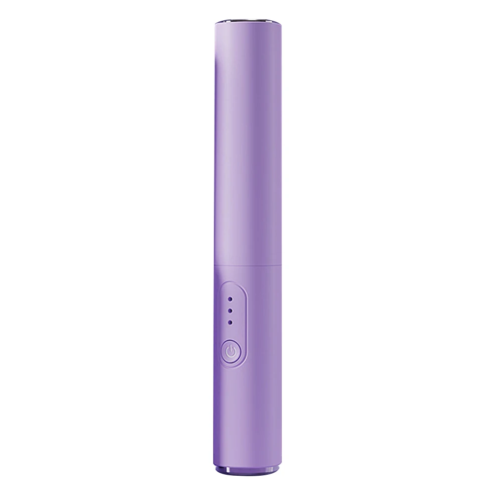 Personal Care Multifunctional Hairstyle Brush USB Rechargeable Mini Hair Straightener Curling Iron for Travel