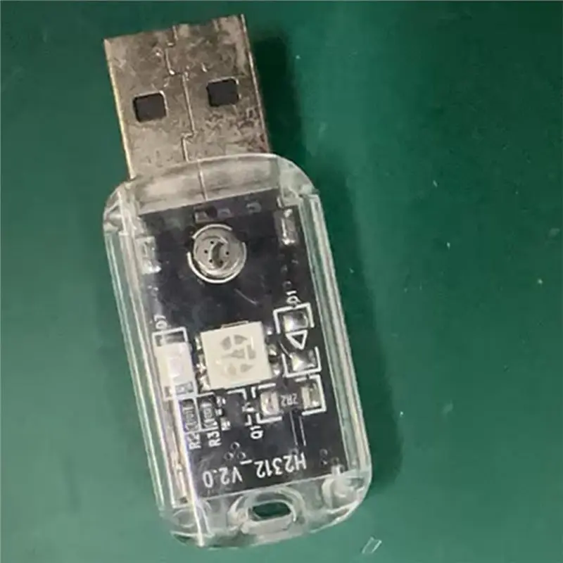 AI 에어컨 컴패니언 호환 스마트 음성 램프 10개 USB 음성 제어 램프 다채로운 야간 조명 기능