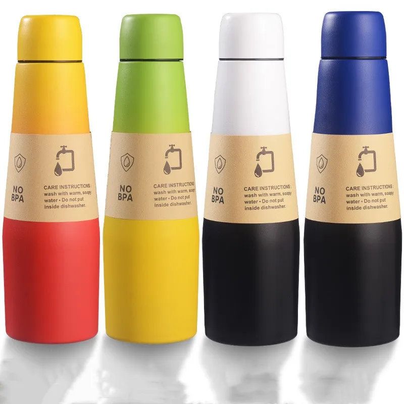 

304 Stainless Steel Vacuum Thermos Cup, High Appearance Level, Cola Bottle, Large Capacity, Portable Sports Water Cup, 532ml