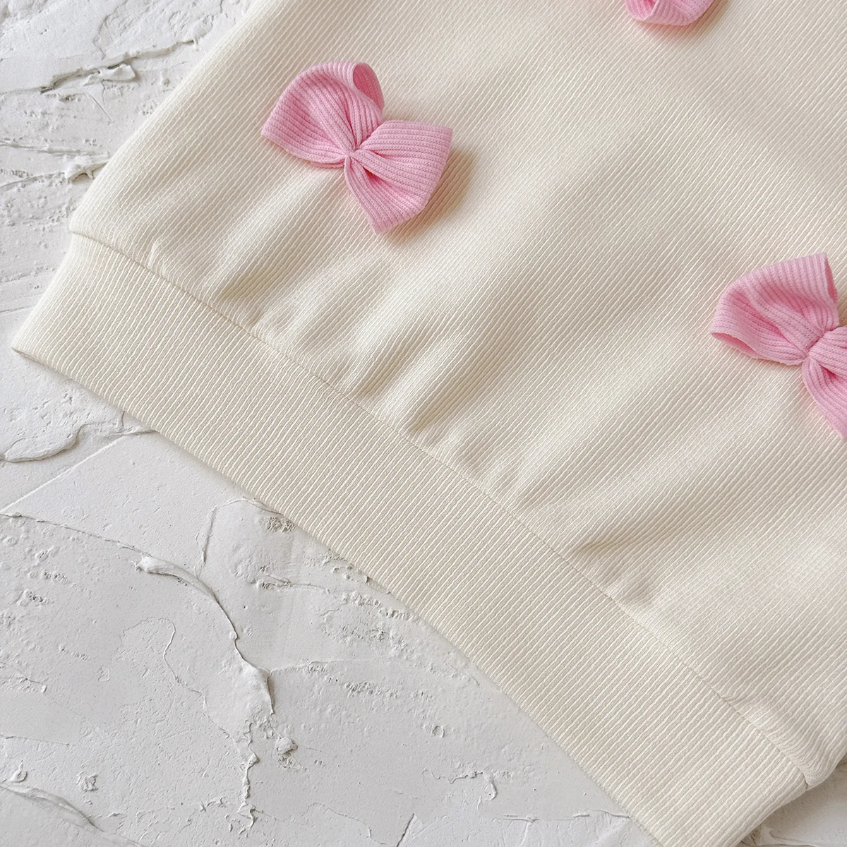 2025, Herbst/Winter-Stil, 0–3 Jahre altes Baby, 3D-Blumen-Kapuzenpullover, rosa Micro-Pull-Hose, zweiteiliges Set – Detail 7
