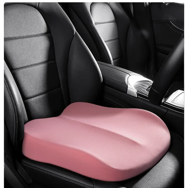 Car Booster Seat Cushion Heightening Height Boost Mat Breathable Portable Car Seat Pad Fatigue Relief Suitable For Cars 6