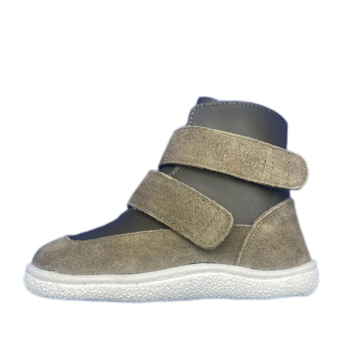Children Boots Genuine Leather Winter Barefoot Two Straps Boot Real Fur Linning Insole Baby Toddler Girl Boy Kids Warm