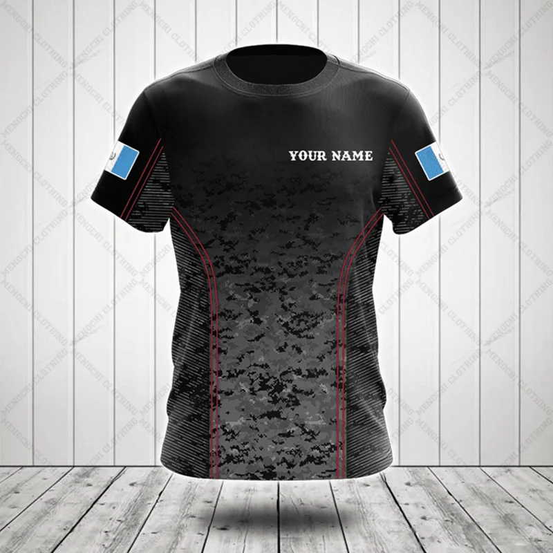 Personalized Guatemala Symbol Camouflage Tees Summer Cool