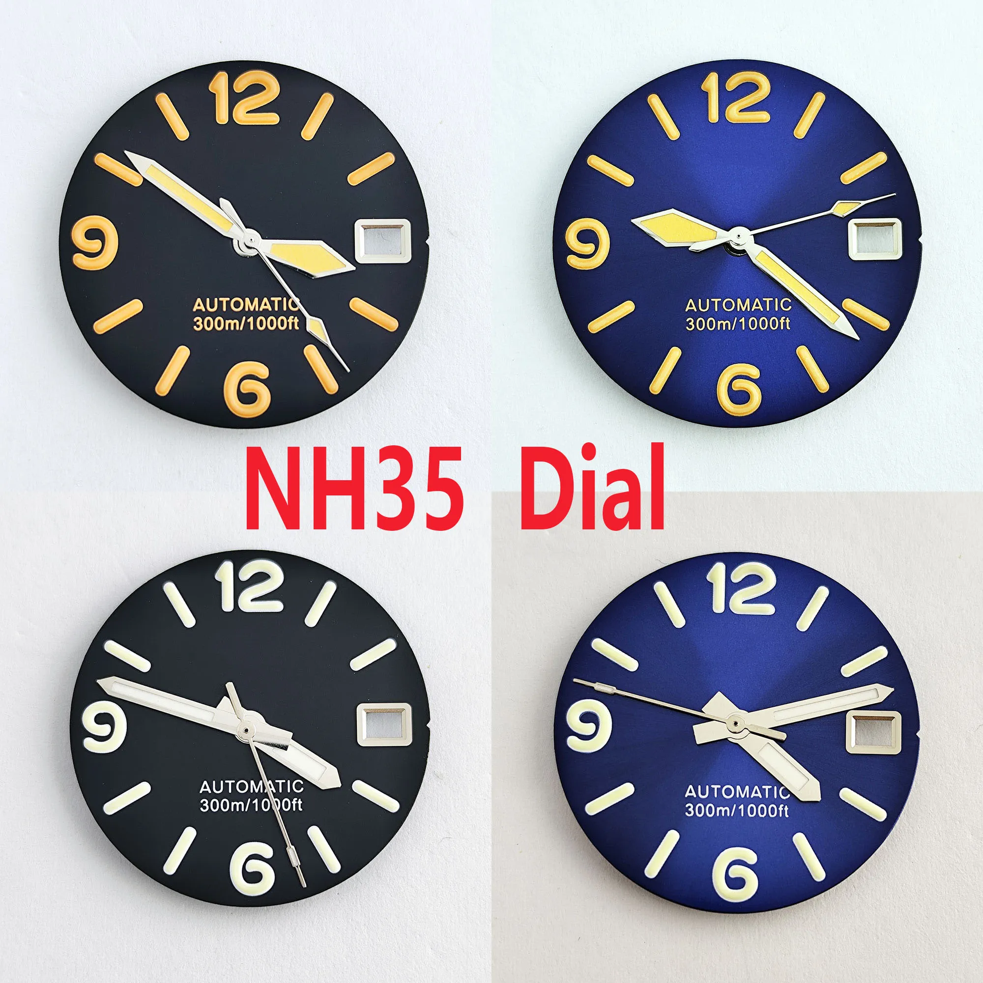 

Зеленые циферблаты для часов NH35/NH36