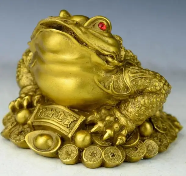 

Pure copper coins for Golden Toad