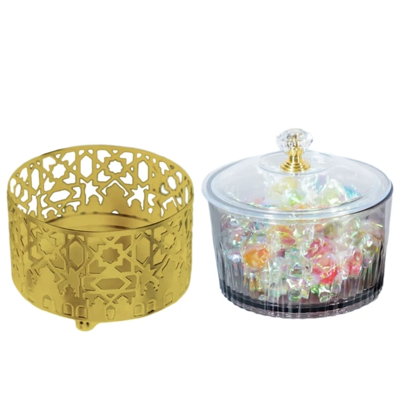 Stylish Middle Eastern Candy Tray Unique Candy Holder Home Decor Perfect for Home Entertaining and Office Breakrooms Y5GB