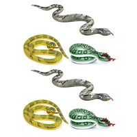 Inflatable Snake Toy Inflatable Snake For False Inflatable Snakes For Garden Props To Scare Birds Squirrels 1