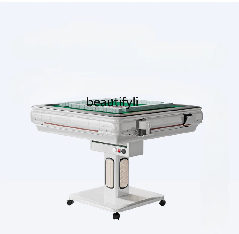

Automute Mahjong Machine Dual-Use Electric Folding Household Smart Dining Table