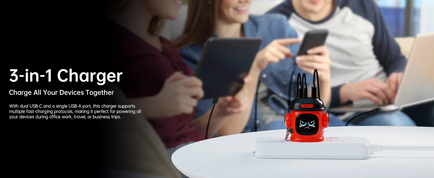 3-in-1 Charging