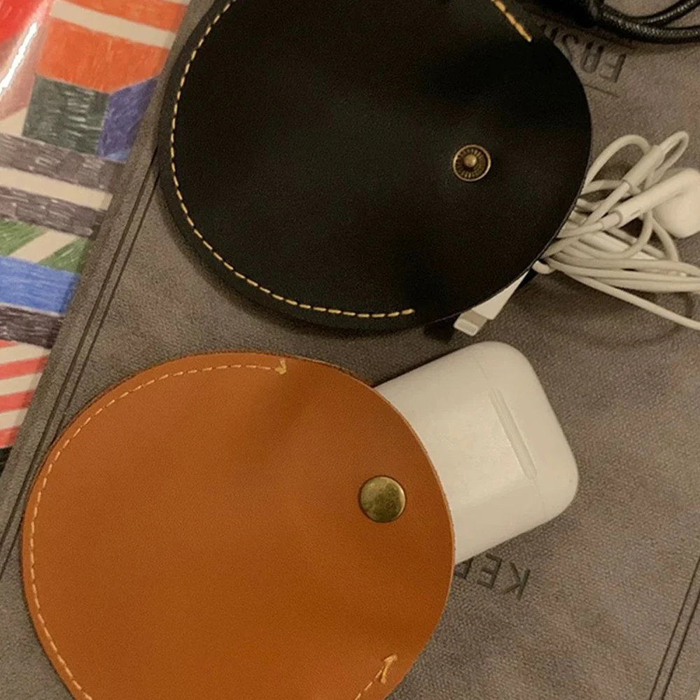 Earbuds Storage Bag Hanging Neck Pouch