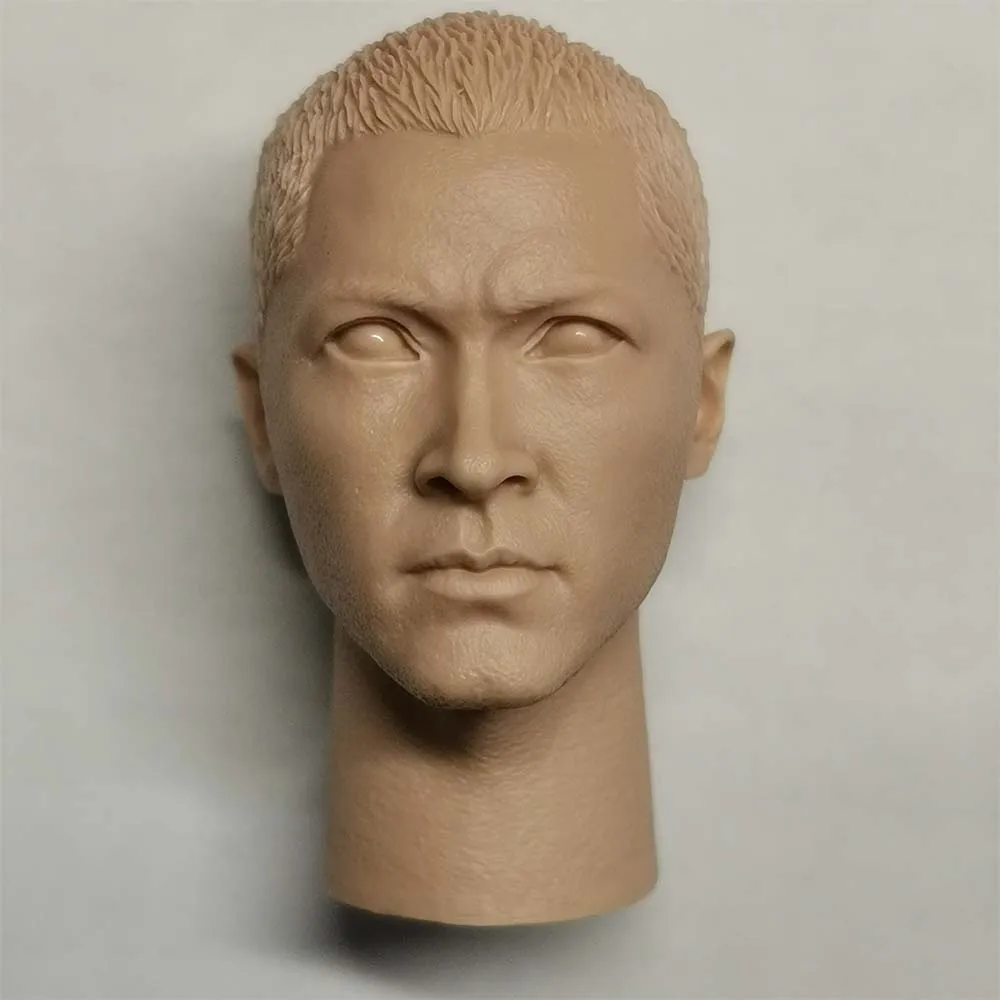 

1/6 Scale Honor Guard Asian Handsome Boy Land Army Unpainted Head Model DIY Accessories