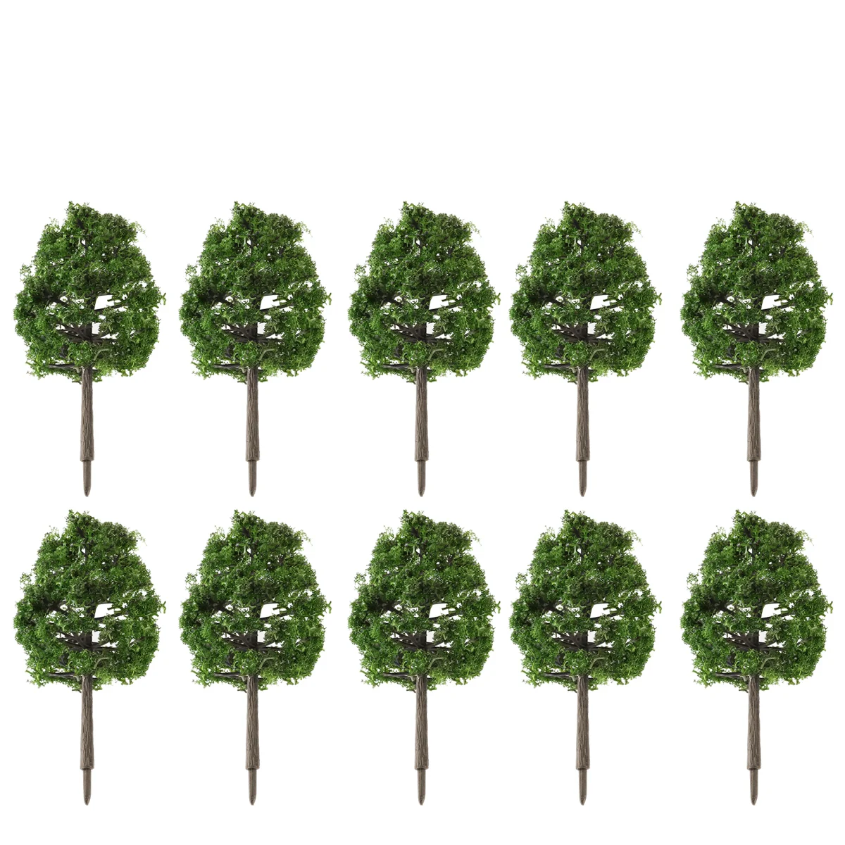 

Winomo 20pcs 9cm Scenery Landscape Model Tree Simulation Tree (Dark Green)