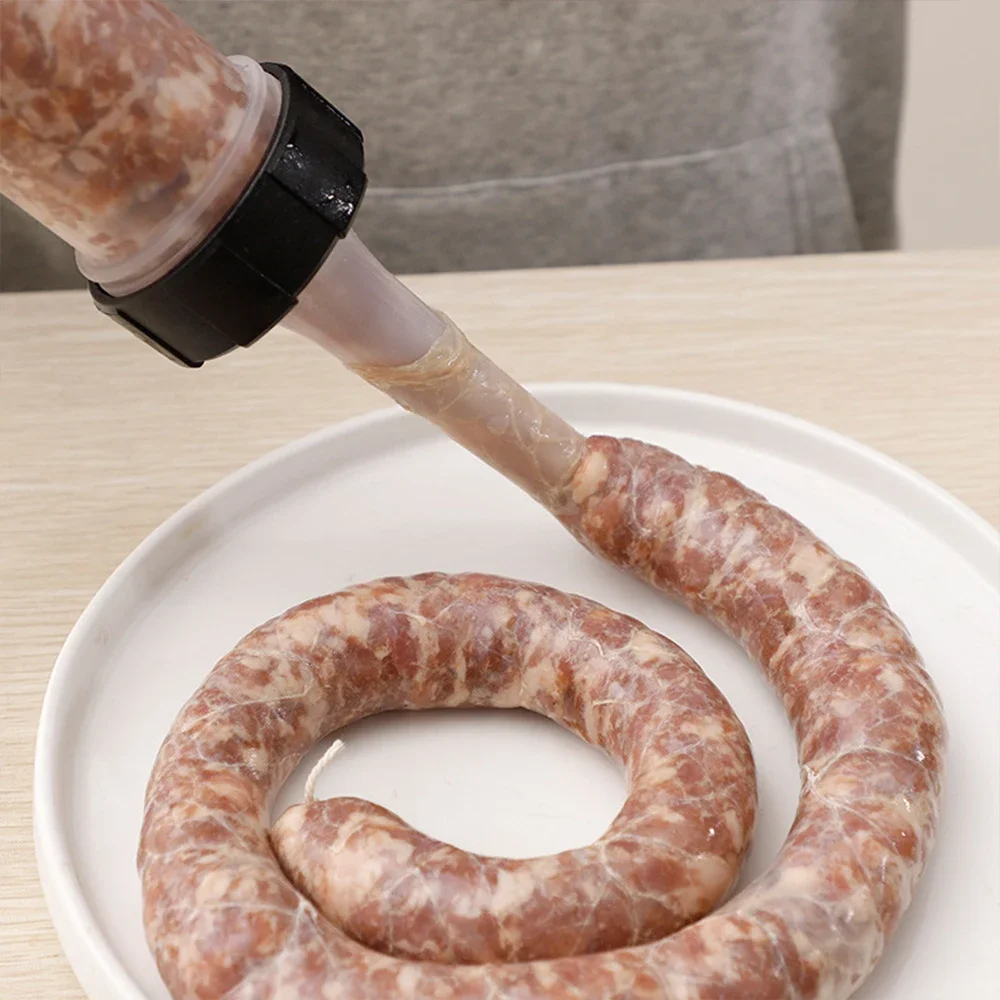 Manual Sausage Stuffing Machine Homemade Sausage Stuffer Syringe Stuffer Gadgets Manual Meat Injector Tools