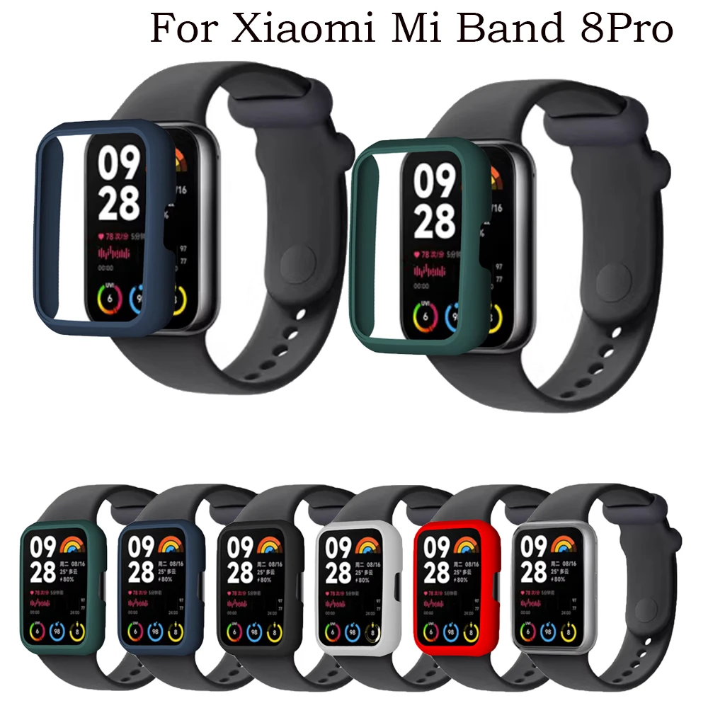 

Clear Pc Hard Watch Protector Case Cover For Xiaomi Mi Band 8 Pro Smartwatch Case for Miband 8 Pro Protective Frame Shell Bumper