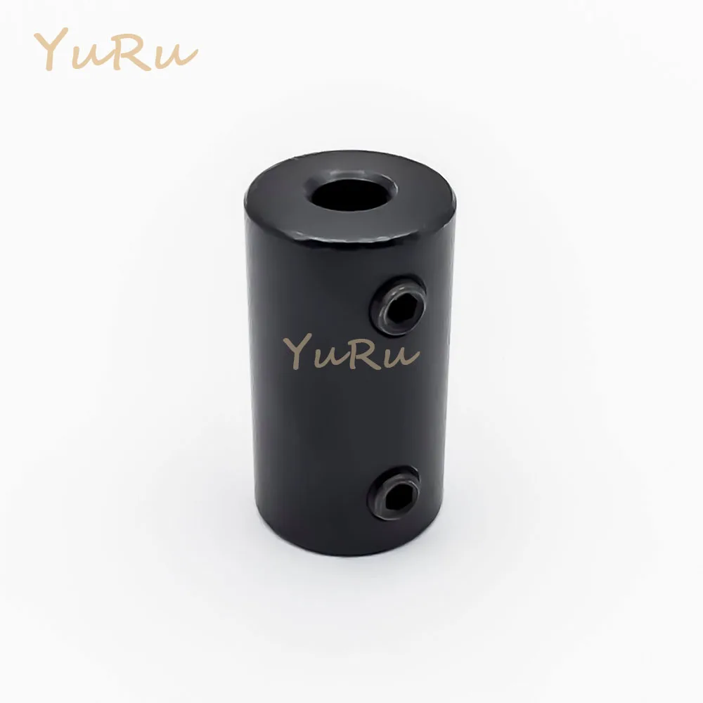 Shaft Coupler Shaft Connector Rigid Shaft Coupler D14L25 Rigid Top Wire Coupling Aluminum Alloy Bore 3/4/5/6/6.36/7/8mm D14 L25 Shaft CNC Jaw Shaft Motor Coupling Black/Blue 1PCS