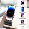 NEWDERY Small Portable Charger for iPhone 13/14/11/12 Pro Max/iPad PD Fast Charging Power Bank 6000mAh Mini Battery Pack 3
