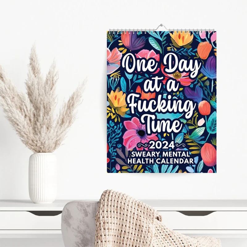 

Mental Health Daily Calendar Wall Calendar 2024 Inspirational 2024 Novelty Planner Inspiring And Funny 2024 Daily Calendar