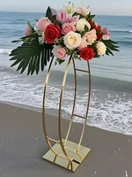 5PCS Metal Flower Rack Wedding Table Centerpiece Party Road Lead Event for Decoration 1