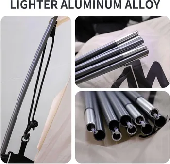 Screen Tent 10x10 FT Outdoor Camping Tent Canopy with Removable Waterproof Rainfly & Ground Sheet Luxury Yurt Glamping Tent 6