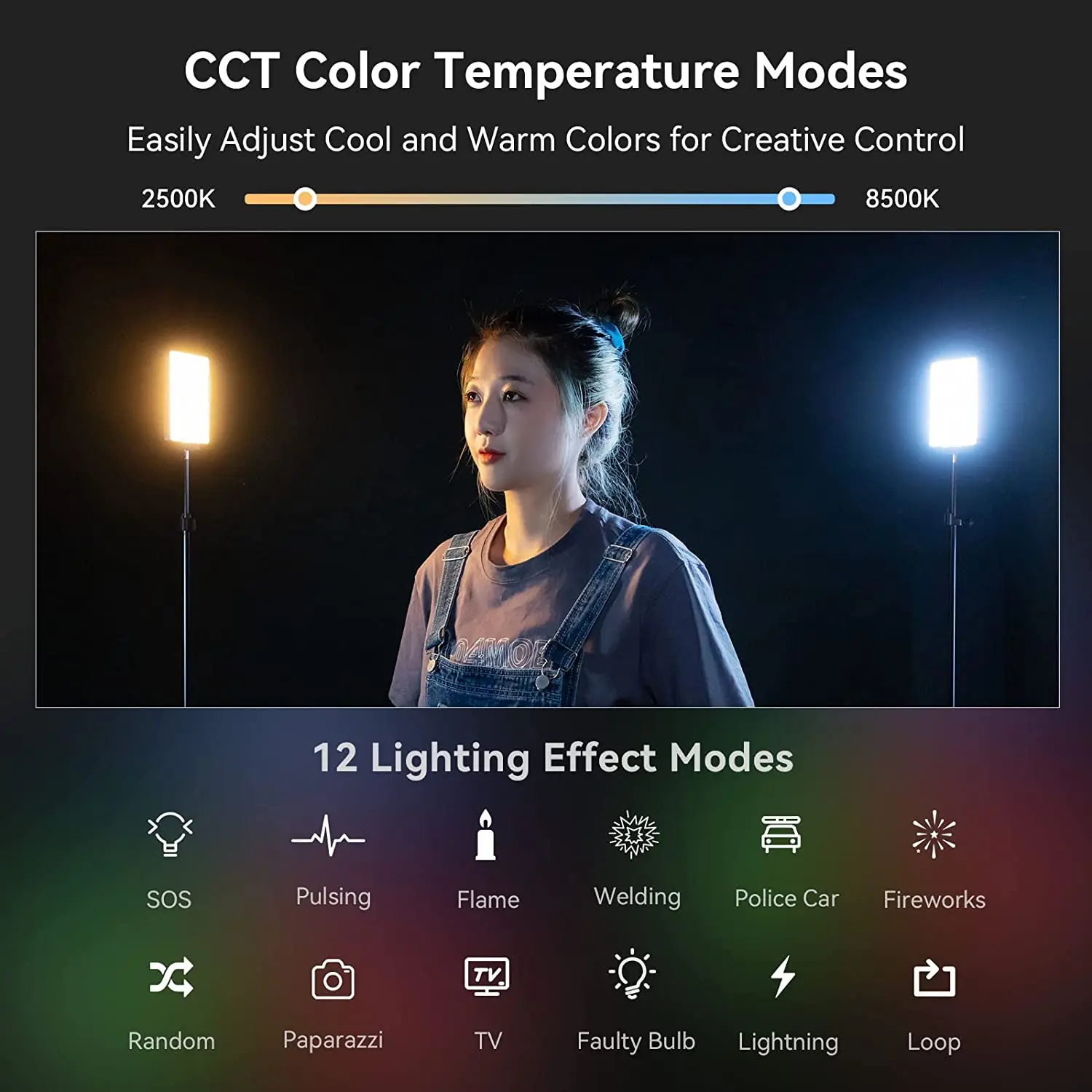 Smallrig Rm120 Rgb Luz de Vídeo Portátil na Luz da Câmera Longa Vida Útil da Bateria Profissional Full Color Luz para Fotografia Tiktok - Image 3