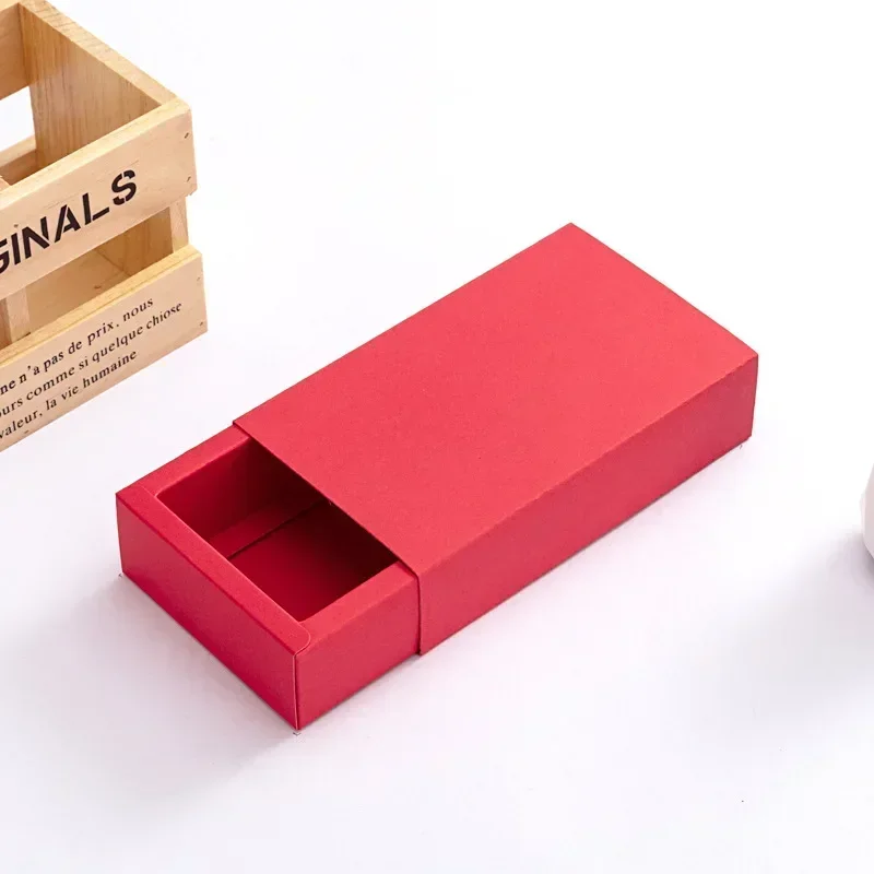 12 Scatole Regalo In Carta Kraft Con Cassetto - 20x15x3,5cm - Marroni, Ecologiche E Personalizzabili Per Matrimoni E Feste