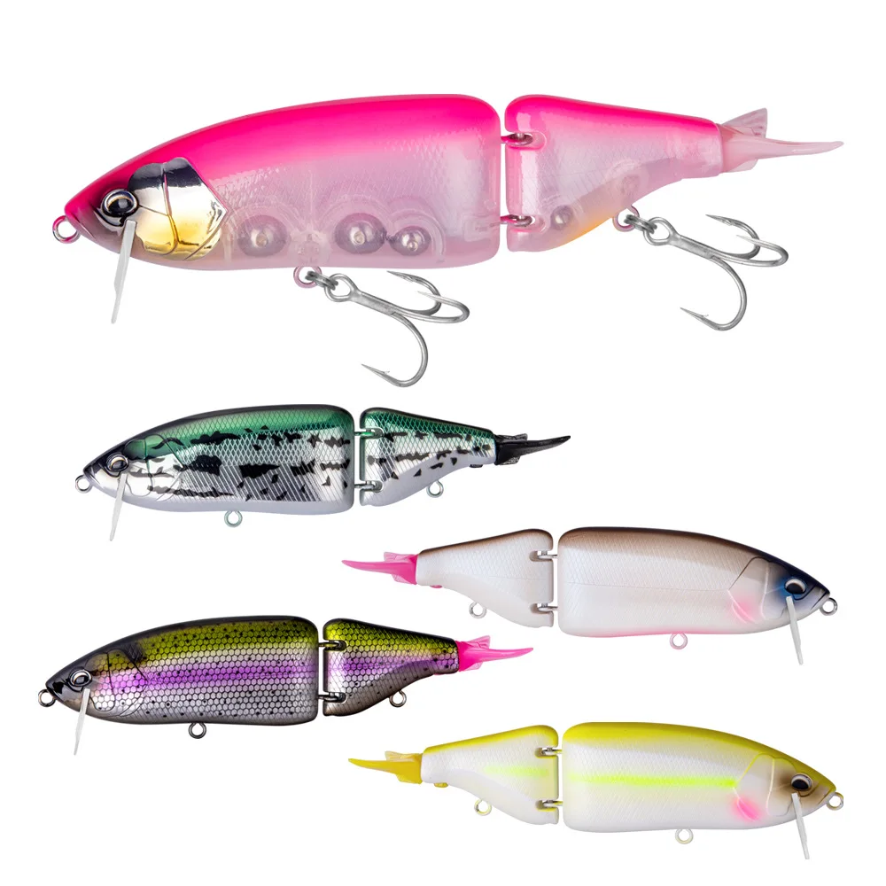 2 Sections Swimbait 135mm 165mm Floating Jointed Bait Fishing Lures Topwater Wobblers Hard Bait Drt Klash 9 Bass Pike