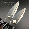 1PC New High Quality Industrial Leather Scissors And Civilian Tailor Scissors For Tailor Cutting Leather Tailor Scissors 3