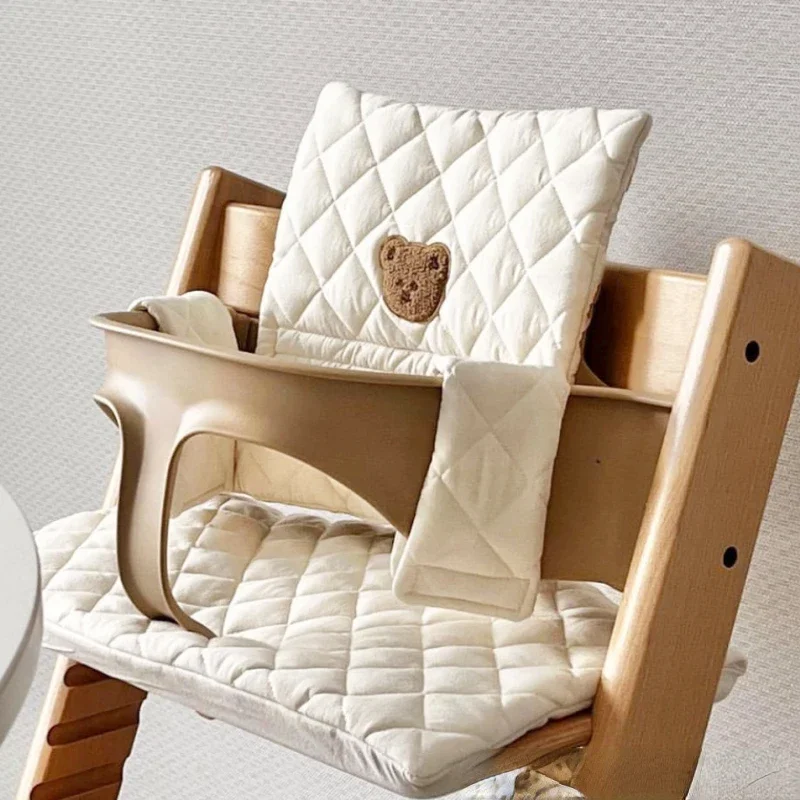 baby dining chair cushion cotton baby dining high chair cushion breathable accessories universal