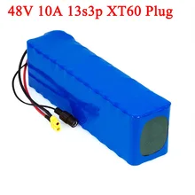 

FTJLDC 48v lithium ion battery 48v 10Ah 1000w 13S3P Lithium ion Battery Pack For 54.6v E-bike Electric bicycle Scooter with BMS