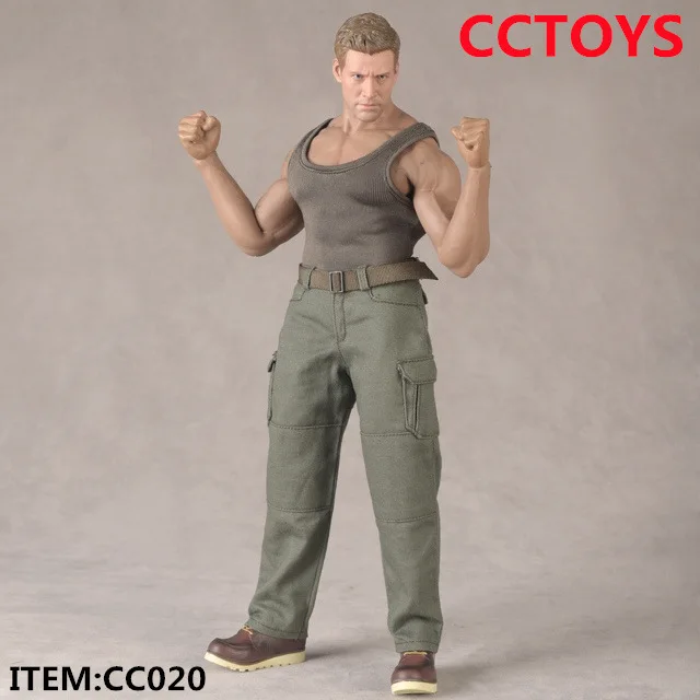 1/6 Scale Male Soldier Trousers for 12inch Phicen Action Figure Hot Toys 