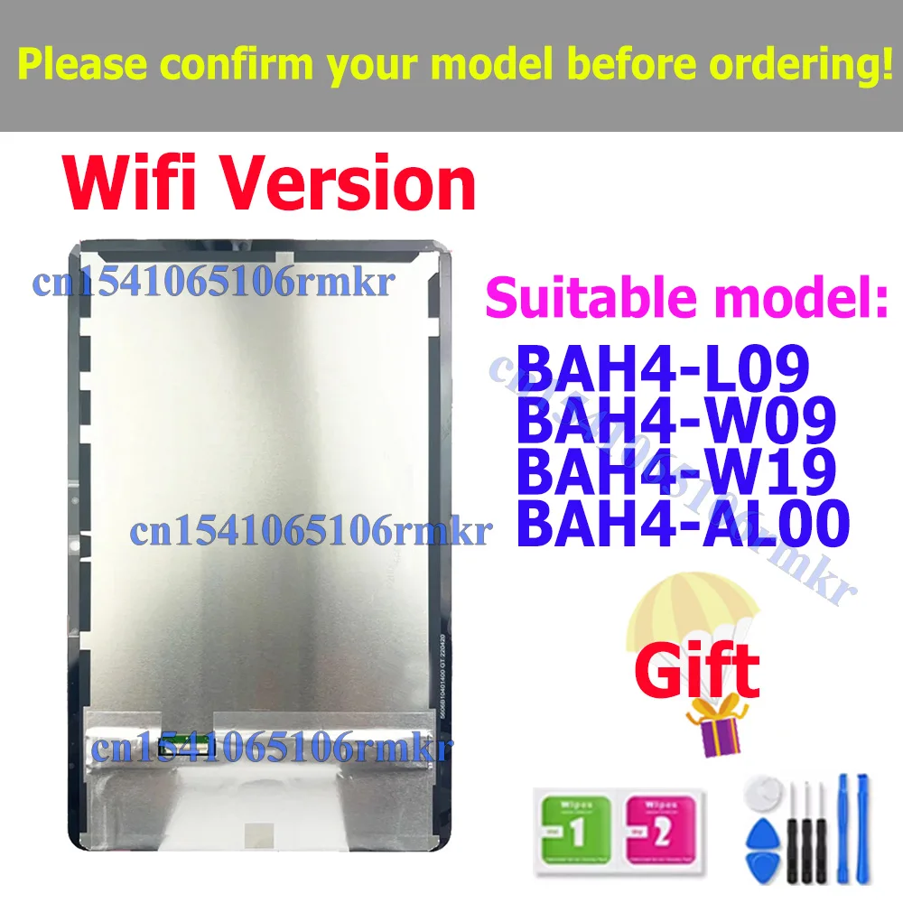 Cristal De Pantalla Para Huawei Matepad 10.4 5G, Bah3-W09 - Negro