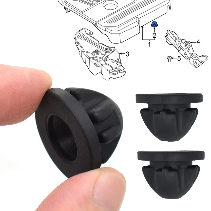 Passacavi Copertura Motore In Gomma Per BMW Serie 1-8 E Mini - 4 Pezzi (11127614138)