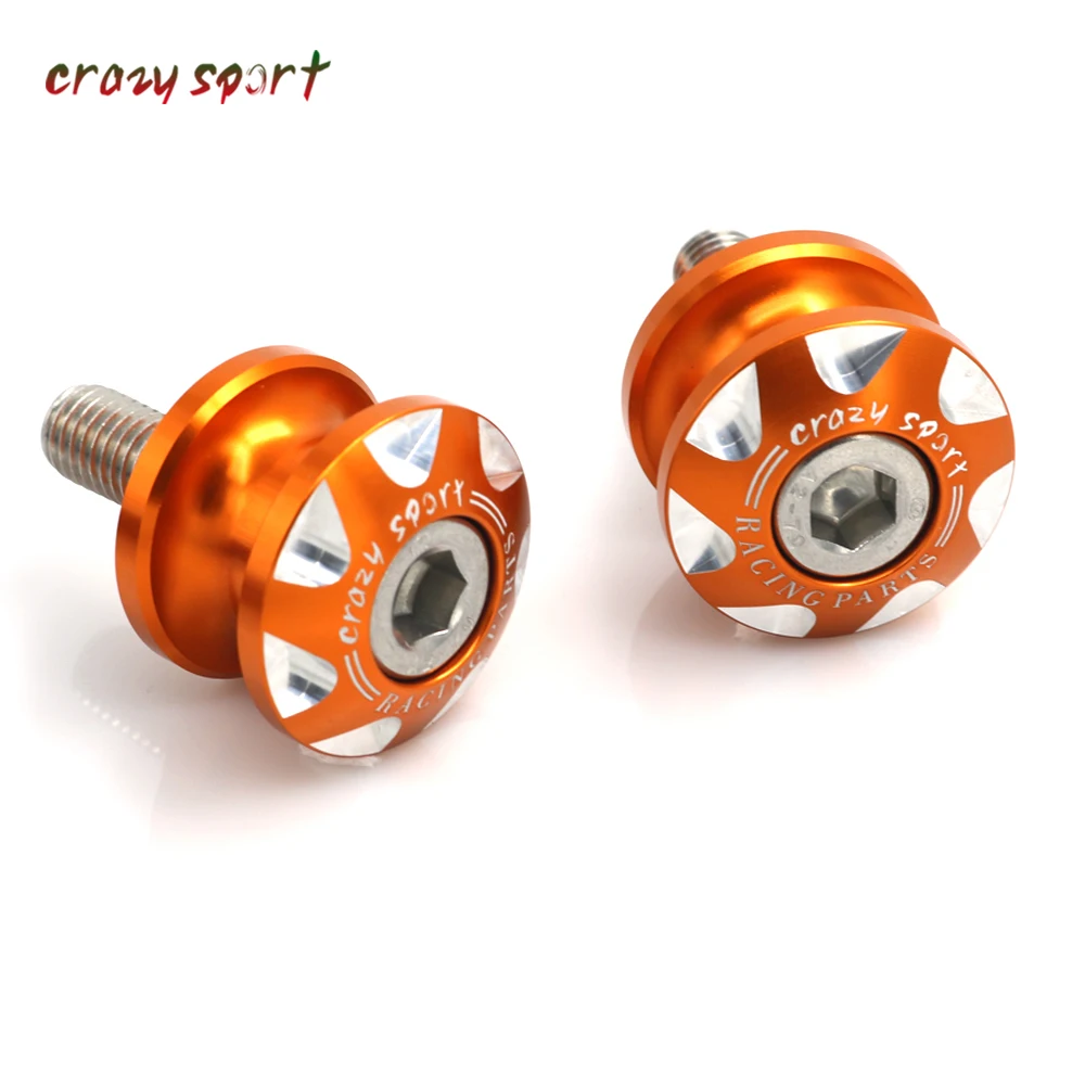 10mm Swingarm Spools ̴ ĵ  M10 For KTM 690SMC 690 SMCR Supermoto DUKE Enduro R  ׼ New