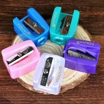 20 pezzi temperamatite per eyeliner temperamatite per trucco professionale temperamatite per sopracciglia colore casuale