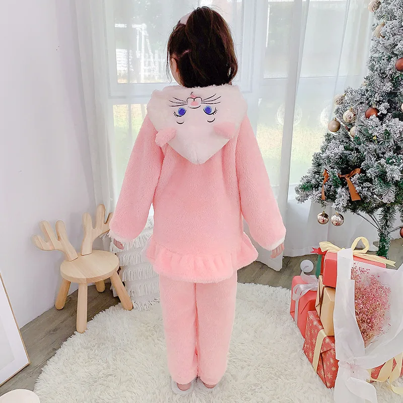 Cute Christmas Cat Pajama Set