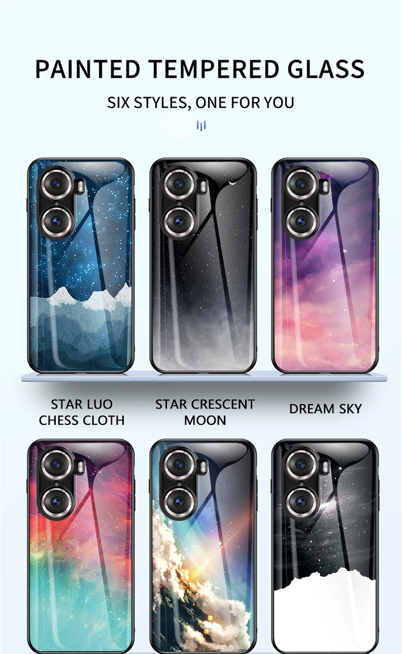 Custodia in vetro DECLAREYAO per Honor 30 50 60 Pro Plus, lussuosa custodia in vetro temperato a specchio per Honor View 30 Lite 40 50 S_voghion.com