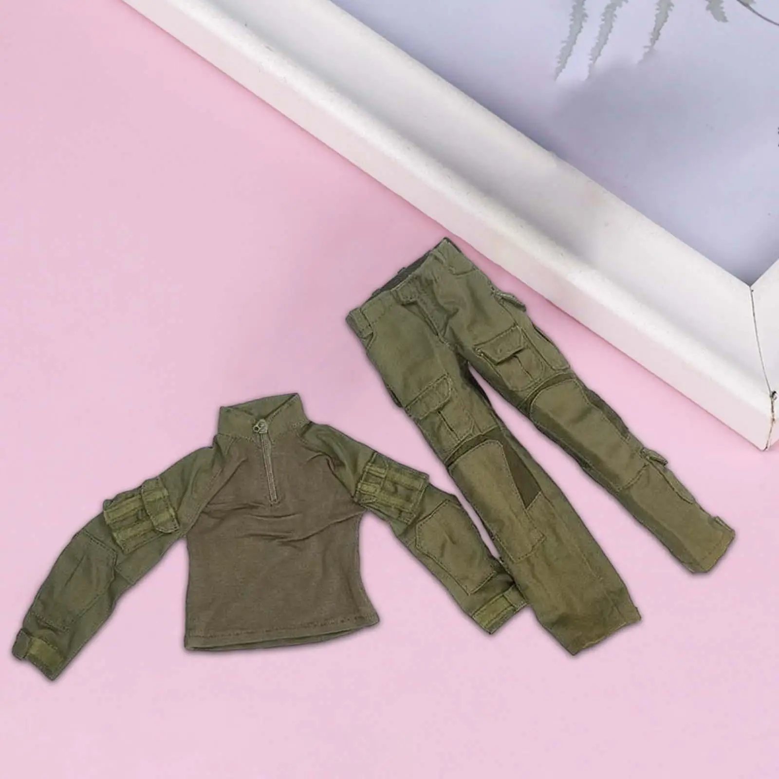 

Мужская фигурка в масштабе 1/6, Одежда для кукол, куртка и брюки, полноразмерный костюм ручной работы, тренировочная униформа, наряд для экшн-модели 12 дюймов