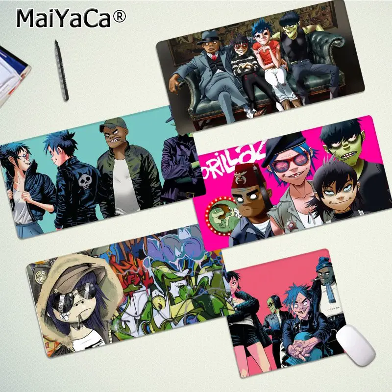 

Gorillaz High Quality Silicone Large/small Pad To Mouse Pad Game Size For CSGO Game Player Desktop PC Computer Laptop