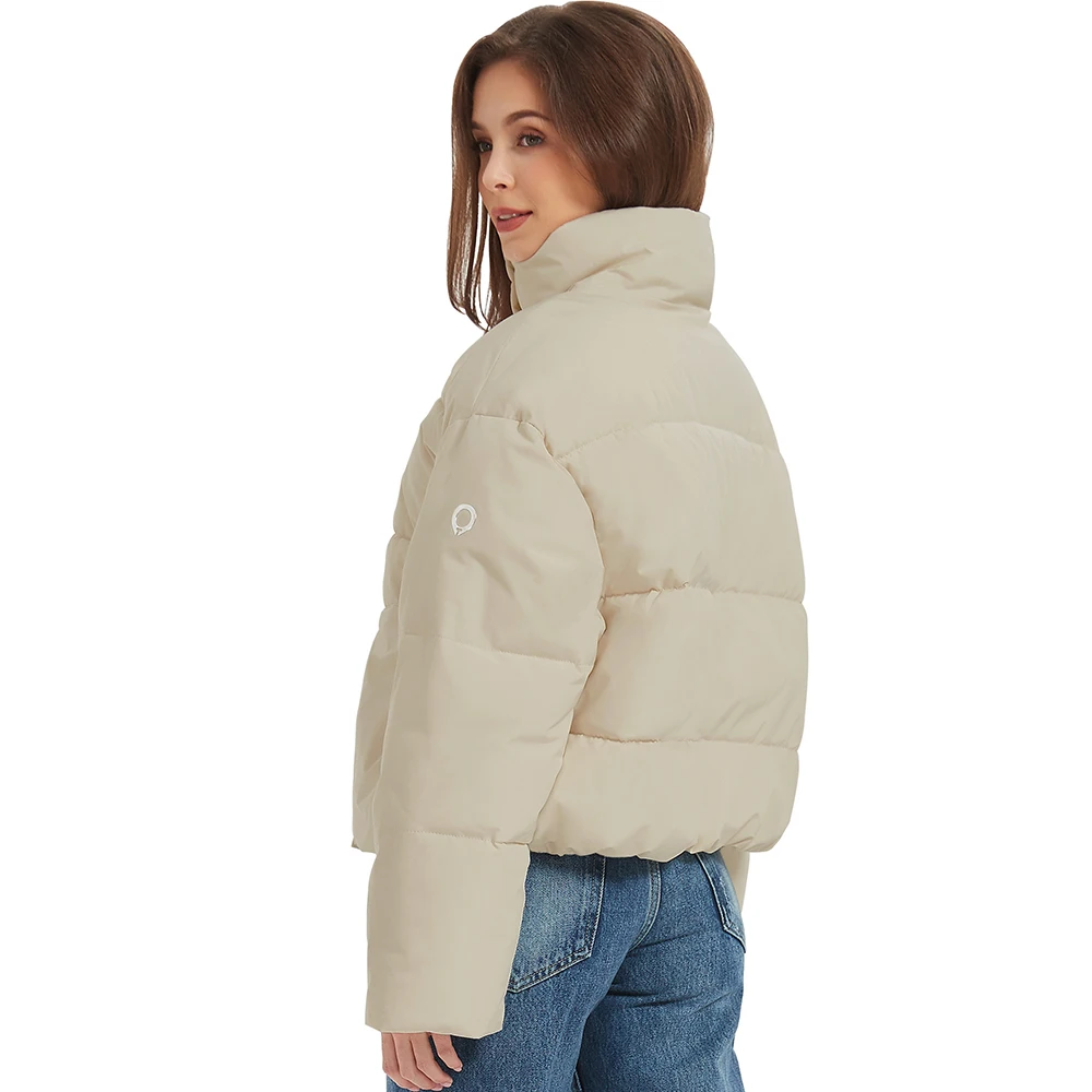 Autumn Winter Padded Cotton Jacket Women Casual Zipper Thick Outwear Coats Female Winter Cotton Jackets Puffer Parka Coat
